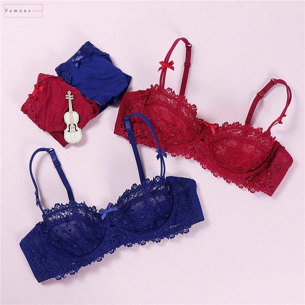 thin cup new high waist bra set three quarters underwear transparent brief temptation bra set women lingerie bra set, Red;black
thin cup new high waist bra set three quarters underwear transparent brief temptation bra set women lingerie bra set, Red;black
