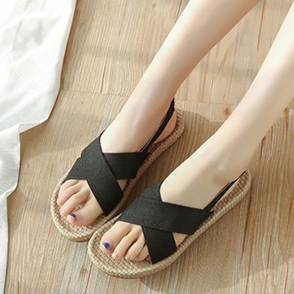 2020 new women sandals bohemian open toe sandals summer flat cross set beach walk slippers shoes comfortable flat #35, Black
2020 new women sandals bohemian open toe sandals summer flat cross set beach walk slippers shoes comfortable flat #35, Black