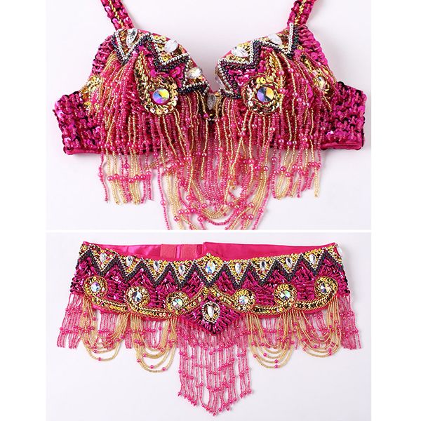 women fashion rich beaded belly dance costume sequined oriental dance stage handmade bras and belt 2 pieces set costumes suit, Black;red
women fashion rich beaded belly dance costume sequined oriental dance stage handmade bras and belt 2 pieces set costumes suit, Black;red