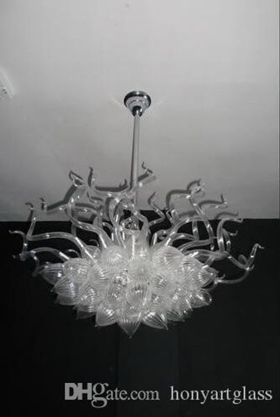 ac led bulbs 120v/240v western attractive pure clear murano glass chandelier for low ceiling
ac led bulbs 120v/240v western attractive pure clear murano glass chandelier for low ceiling