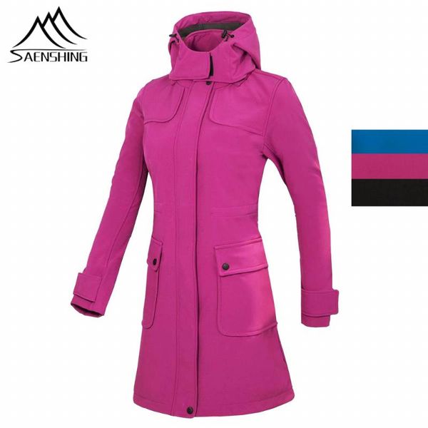 saenshing softshell jacket women long waterproof windbreaker camping hiking fishing outdoor rain jacket softshell coat female, Blue;black
saenshing softshell jacket women long waterproof windbreaker camping hiking fishing outdoor rain jacket softshell coat female, Blue;black