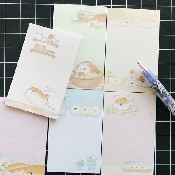 30 pages kawaii dogs cute fat memo pads planner notepad school office supply student stationery, Purple;pink
30 pages kawaii dogs cute fat memo pads planner notepad school office supply student stationery, Purple;pink