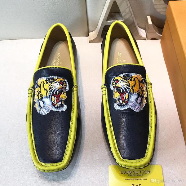2019 new italian peas shoes, leather mens fashion casual shoes, mens nonslip driving shoes with original packaging qy, Black
2019 new italian peas shoes, leather mens fashion casual shoes, mens nonslip driving shoes with original packaging qy, Black