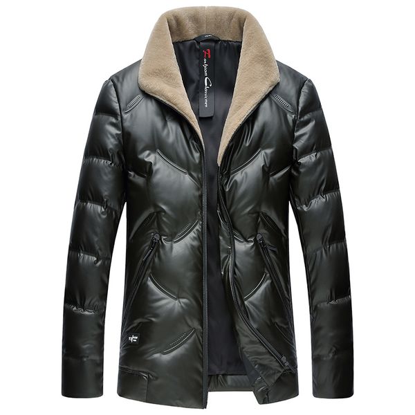 2019 winter new wool collar 90% duck down jacket men business fashion warm thick short paragraph puffer coat male brand clothing, Black
2019 winter new wool collar 90% duck down jacket men business fashion warm thick short paragraph puffer coat male brand clothing, Black