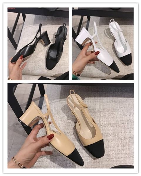 designer goatskin women catwalk chunky heel slingbacks sandals mules beige white black dress wedding craftsmanship single shoes with box
designer goatskin women catwalk chunky heel slingbacks sandals mules beige white black dress wedding craftsmanship single shoes with box