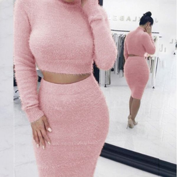 2 pcs set 2018 autum women knit turtleneck long sleeve pullover+ knee-length bodycon skirt autumn women knit set, White;black
2 pcs set 2018 autum women knit turtleneck long sleeve pullover+ knee-length bodycon skirt autumn women knit set, White;black