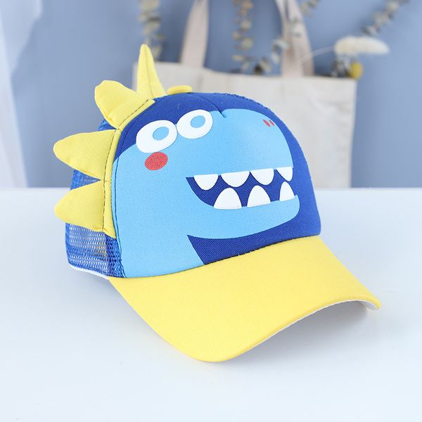 children's hat spring and summer new cartoon personality dinosaur baby mesh shade breathable cap baseball cap, Yellow
children's hat spring and summer new cartoon personality dinosaur baby mesh shade breathable cap baseball cap, Yellow