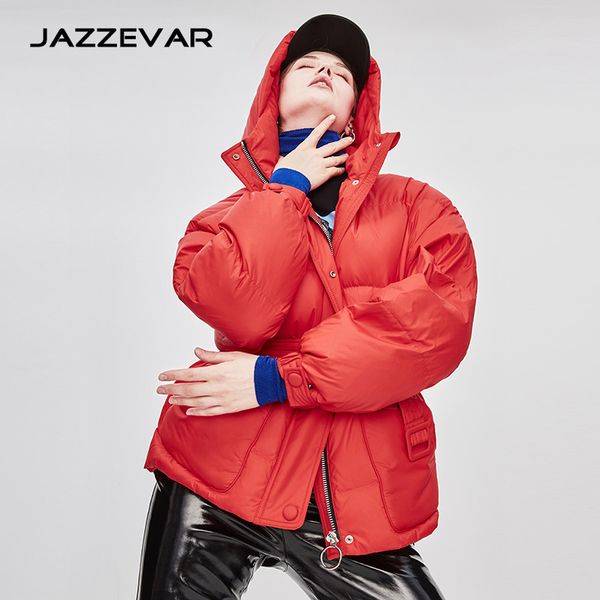 2018 winter new style thick loose-fit down jacket women's mid-length candy-colored tang yan celebrity style warm down coat, Black;white
2018 winter new style thick loose-fit down jacket women's mid-length candy-colored tang yan celebrity style warm down coat, Black;white