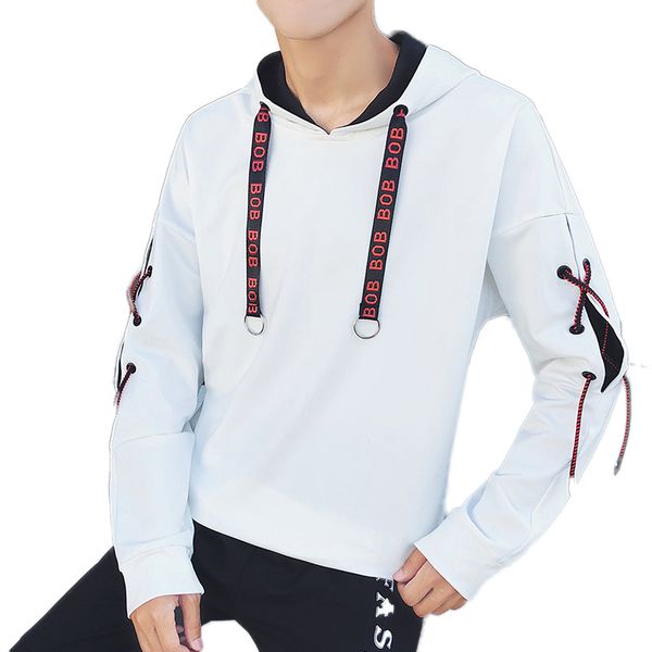 brand new men hoodies solid color loose breathable sweatshirt letter print drawstring windproof hooded mens coats spring autumn, Black
brand new men hoodies solid color loose breathable sweatshirt letter print drawstring windproof hooded mens coats spring autumn, Black