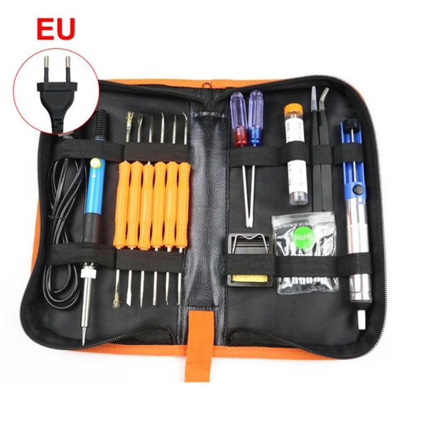 electric eu/us plug soldering iron tool kit easy to use with storage bag soldering tool plug and play temperature adjustable
electric eu/us plug soldering iron tool kit easy to use with storage bag soldering tool plug and play temperature adjustable