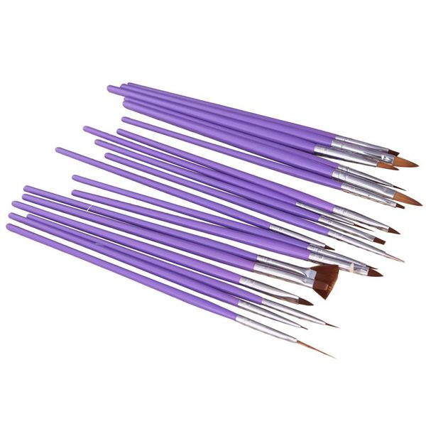 nail art design painting tool pen polish brush set diy professional purple (19pcs, Silver
nail art design painting tool pen polish brush set diy professional purple (19pcs, Silver