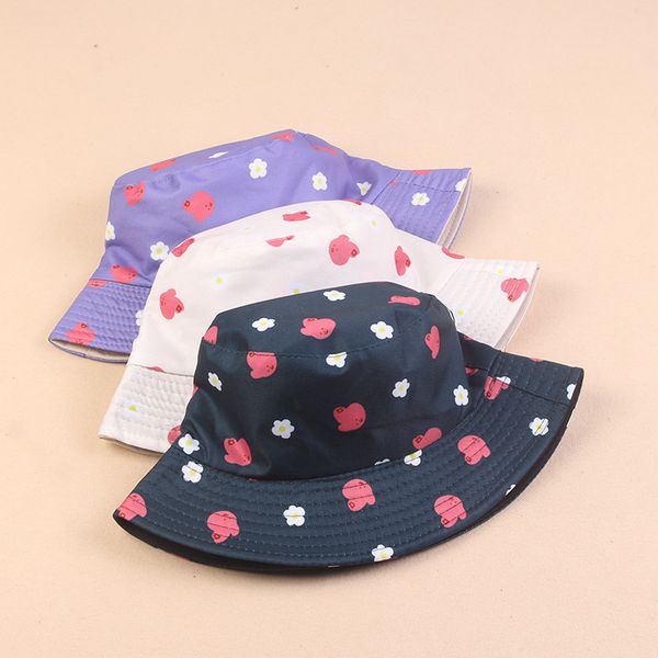 3pcs/lot korea cartoon printing fisherman hats cotton outdoor sunscreen caps for vacation street dome stingy brim hat accessories, Blue;gray
3pcs/lot korea cartoon printing fisherman hats cotton outdoor sunscreen caps for vacation street dome stingy brim hat accessories, Blue;gray