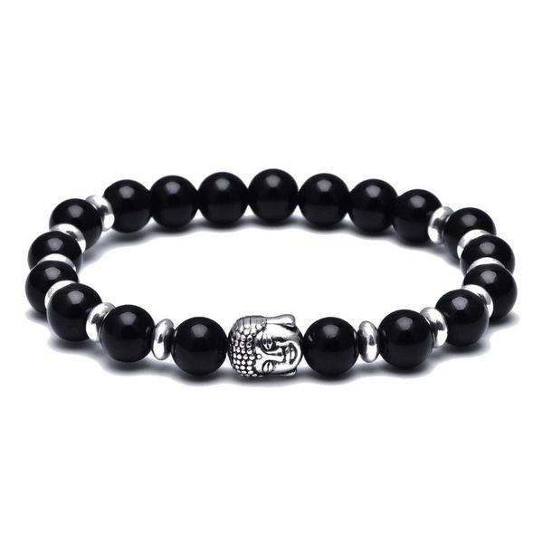 8mm fashion royal black onyx men's bracelet beads natural stone buddha stretch charm bracelets for women men jewelry 2020
8mm fashion royal black onyx men's bracelet beads natural stone buddha stretch charm bracelets for women men jewelry 2020