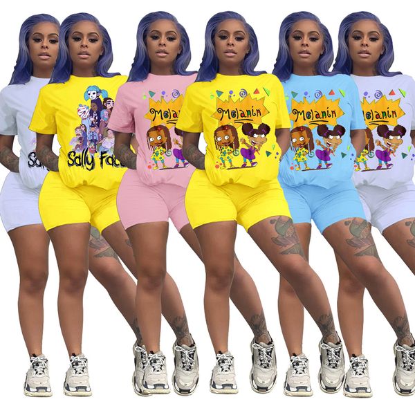 fitness biker shorts set lounge set tracksuit women summer clothes two piece set cartoon print crop jogging femme 2020, Gray
fitness biker shorts set lounge set tracksuit women summer clothes two piece set cartoon print crop jogging femme 2020, Gray