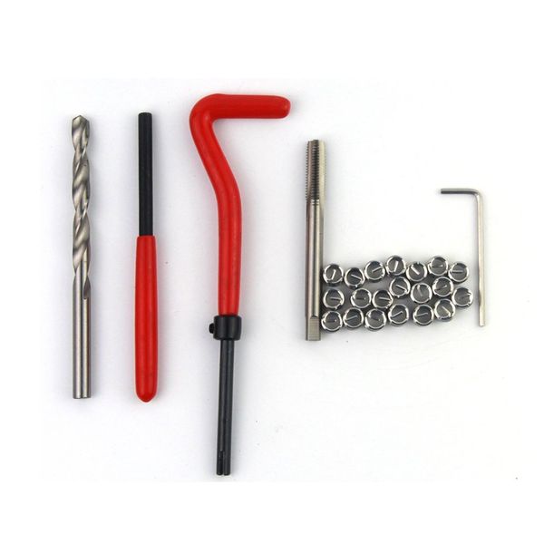 30 pcs car pro coil drill tool repair kit metric thread insertion m6 for helicoil car repair tools thick goat's foot
30 pcs car pro coil drill tool repair kit metric thread insertion m6 for helicoil car repair tools thick goat's foot