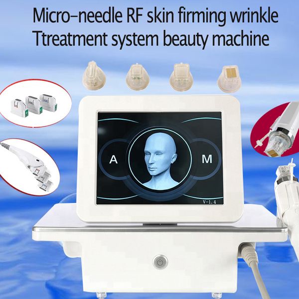 new microneedle machine fractional rf micro needle skin tightening anti wrinkle scar removal thermage machine mrf srf cooling handle
new microneedle machine fractional rf micro needle skin tightening anti wrinkle scar removal thermage machine mrf srf cooling handle