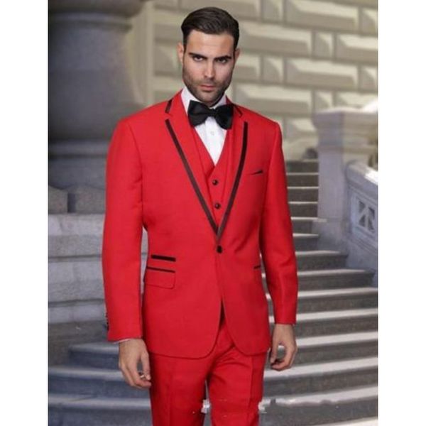 new custom made handmade red 3 piece men slim fit men suits tuxedo wedding groom suits formal suit (jacket+pants+vest, White;black
new custom made handmade red 3 piece men slim fit men suits tuxedo wedding groom suits formal suit (jacket+pants+vest, White;black