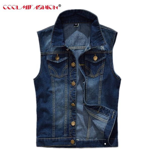 coolmifashion новый стиль мужской джинсовый жилет весна лето хлопок тонкий жакет жилеты без рукавов жилет джинсовый жакет верхняя одежда пал, Black;white
coolmifashion новый стиль мужской джинсовый жилет весна лето хлопок тонкий жакет жилеты без рукавов жилет джинсовый жакет верхняя одежда пал, Black;white