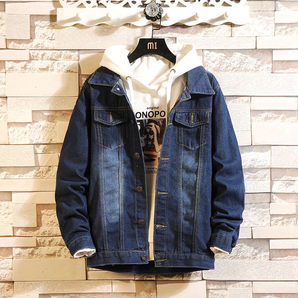 2020 spring and autumn new style men's denim jacket youth korean-style trend of fashion slim fit cowboy clothing men's jeans coa, Black;brown
2020 spring and autumn new style men's denim jacket youth korean-style trend of fashion slim fit cowboy clothing men's jeans coa, Black;brown