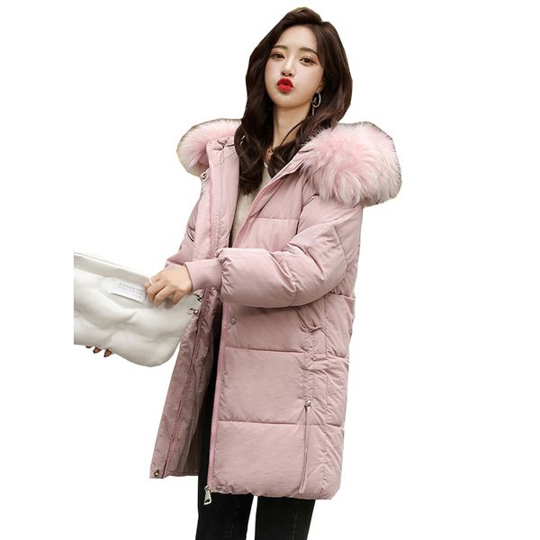 2019 new parka women winter coats long cotton casual fur hooded jackets women thick warm winter parkas female overcoat coat, Black
2019 new parka women winter coats long cotton casual fur hooded jackets women thick warm winter parkas female overcoat coat, Black