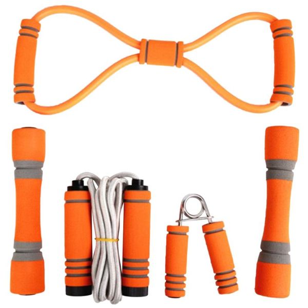 jump ropes 5pcs skipping rope hand gripper puller dumbbell set exercise sports accessory fitness equipment for men women
jump ropes 5pcs skipping rope hand gripper puller dumbbell set exercise sports accessory fitness equipment for men women