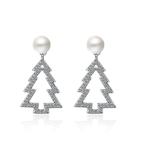 trendy christmas tree imitation pearl crystal 925 sterling silver lady stud earrings jewelry women gift promotion, Golden;silver
trendy christmas tree imitation pearl crystal 925 sterling silver lady stud earrings jewelry women gift promotion, Golden;silver