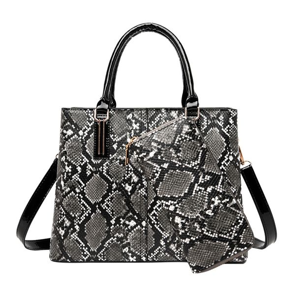 2pcs serpentine pu leather handbags fashion casual large capacity single shoulder bags mini square handle bag leisure ladies bag
2pcs serpentine pu leather handbags fashion casual large capacity single shoulder bags mini square handle bag leisure ladies bag