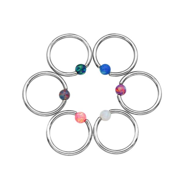 titanium septum piercing nose ring opal ball closure nipple lip tragus eyebrow earring nose rings body jewelry 2019, Slivery;golden
titanium septum piercing nose ring opal ball closure nipple lip tragus eyebrow earring nose rings body jewelry 2019, Slivery;golden