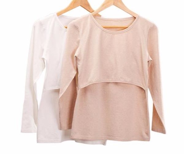 summer clothing t-shirt for pregnant women maternity clothing breastfeeding clothes long sleeve nursing pregnancy clothes, White
summer clothing t-shirt for pregnant women maternity clothing breastfeeding clothes long sleeve nursing pregnancy clothes, White