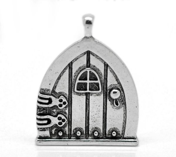 doreen box lovely 10pcs antique silver fairy door charm pendants 35x27mm(1 3/8"x1 1/8") (b20517
doreen box lovely 10pcs antique silver fairy door charm pendants 35x27mm(1 3/8"x1 1/8") (b20517