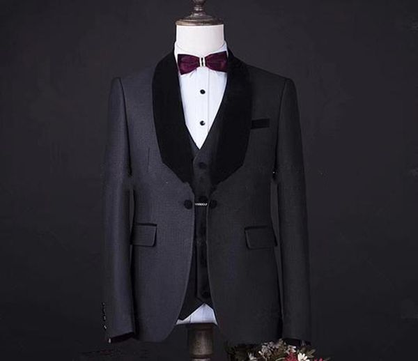 новый заказ шали отворотом groomsmen one button groom tuxedos мужские костюмы свадебные / пром / dinner best man blazer (куртка + штаны + ti, Black;gray
новый заказ шали отворотом groomsmen one button groom tuxedos мужские костюмы свадебные / пром / dinner best man blazer (куртка + штаны + ti, Black;gray