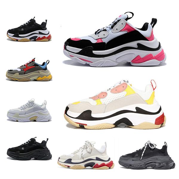 whosale desiger paris triples s fashion sneakers for mens women white yellow black causal dad shoes
whosale desiger paris triples s fashion sneakers for mens women white yellow black causal dad shoes