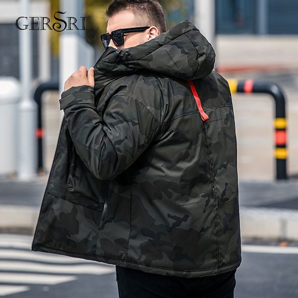gersri winter mid-long jacket for men camouflage hooded design windproof thick warm simple cool male coat, Black
gersri winter mid-long jacket for men camouflage hooded design windproof thick warm simple cool male coat, Black
