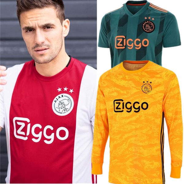 2019 2020 goalkeeper de jong tadic ajax fc soccer jerseys huntelaar ziyech cruyff jerseys 18 19 20 football shirt netherland long sleeve, Black;yellow
2019 2020 goalkeeper de jong tadic ajax fc soccer jerseys huntelaar ziyech cruyff jerseys 18 19 20 football shirt netherland long sleeve, Black;yellow