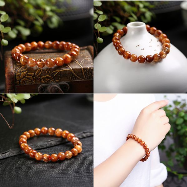 6 natural crystal a copper hair crystal bracelet single circle hand string men and women fund leopard bracelets bracelets wholesale, Black
6 natural crystal a copper hair crystal bracelet single circle hand string men and women fund leopard bracelets bracelets wholesale, Black