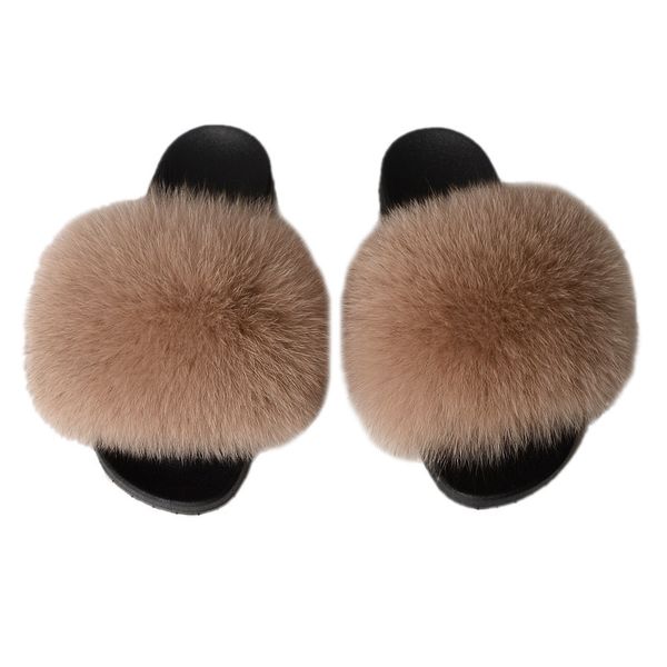 fox hair slippers 2019 summer furry rainbow multicolor slippers fashion 100% real fox fur luxury slides large size 36 45, Black
fox hair slippers 2019 summer furry rainbow multicolor slippers fashion 100% real fox fur luxury slides large size 36 45, Black