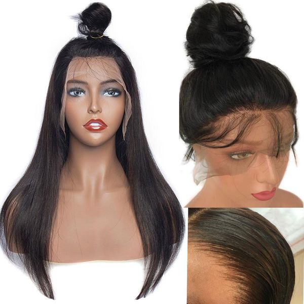 straight lace front human hair wigs 10"-24" long short bob swiss lace frontal wig 150 density gem brazilian remy human hair wig, Black
straight lace front human hair wigs 10"-24" long short bob swiss lace frontal wig 150 density gem brazilian remy human hair wig, Black