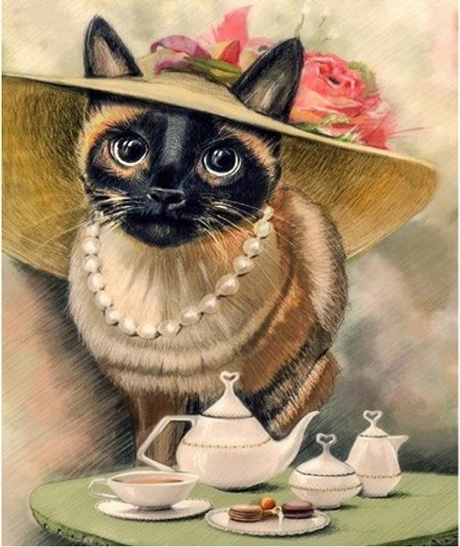 Full Square/Round Drill 5D DIY Diamond Painting "cat" Embroidery Cross Stitch Mosaic Home Decor Art Experience toys Gift A0652
Full Square/Round Drill 5D DIY Diamond Painting "cat" Embroidery Cross Stitch Mosaic Home Decor Art Experience toys Gift A0652