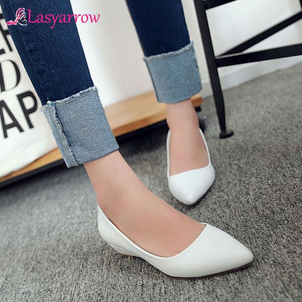 lasyarrow spring women shoes 2019 comfort casual shoes pumps low heel black ladies wedges white green plus size 9
lasyarrow spring women shoes 2019 comfort casual shoes pumps low heel black ladies wedges white green plus size 9