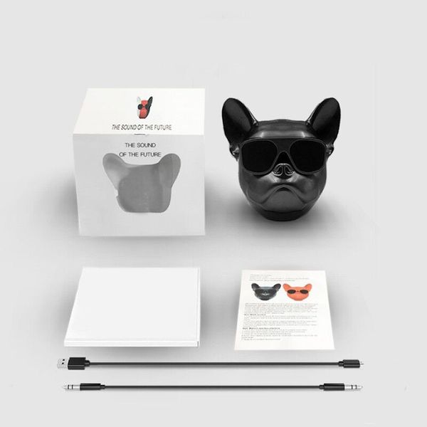 Bull Dog Electroplate Mini Portable Wireless Bluetooth 4.2 Radio Card Audio Speaker Special Design Dog Head Loudspeakers Subwoofer Gift
Bull Dog Electroplate Mini Portable Wireless Bluetooth 4.2 Radio Card Audio Speaker Special Design Dog Head Loudspeakers Subwoofer Gift