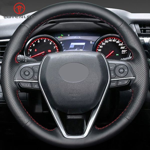 lqtenleo black genuine leather car steering wheel cover for camry 2018-2019 corolla 2018-2019 avalon crown 2018
lqtenleo black genuine leather car steering wheel cover for camry 2018-2019 corolla 2018-2019 avalon crown 2018