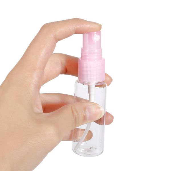 1 pcs 20ml random color travel transparent plastic perfume atomizer small mini empty spray refillable shampoo bottle container 
1 pcs 20ml random color travel transparent plastic perfume atomizer small mini empty spray refillable shampoo bottle container