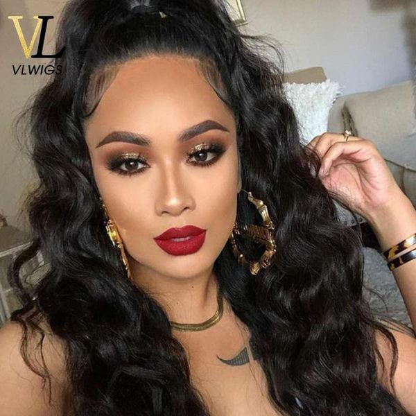 vlwigs lace front wig deep wave 360 lace frontal wigs human pre plucked with baby hair around malaysian virgin remy hair vl49, Black;brown
vlwigs lace front wig deep wave 360 lace frontal wigs human pre plucked with baby hair around malaysian virgin remy hair vl49, Black;brown