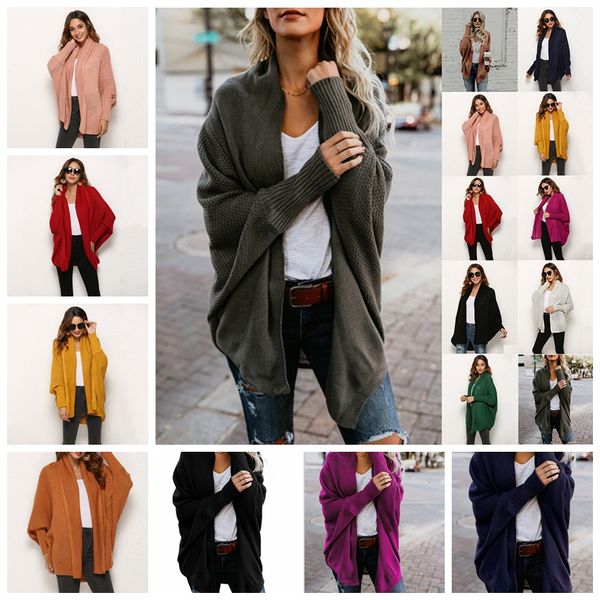 european spring and autumn fashion solid color cardigan bat sleeve sweater pink red gray green black support mixed batch, White;black
european spring and autumn fashion solid color cardigan bat sleeve sweater pink red gray green black support mixed batch, White;black