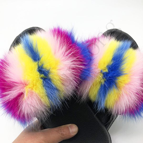 women furry fur slippers fluffy slippers women plush shoes fur woman slides home ladies flip flops female 45, Black
women furry fur slippers fluffy slippers women plush shoes fur woman slides home ladies flip flops female 45, Black
