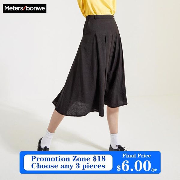 skirts metersbonwe summer women vintage mid-length skirt casual korean version trend harajuku for office lady, Black
skirts metersbonwe summer women vintage mid-length skirt casual korean version trend harajuku for office lady, Black