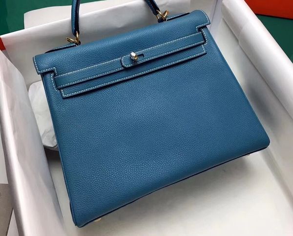 in stock original togo skin handmade with wax line thread blue keily purse,25cm 28cm 32cm both gold,sliver hardware for chosen
in stock original togo skin handmade with wax line thread blue keily purse,25cm 28cm 32cm both gold,sliver hardware for chosen