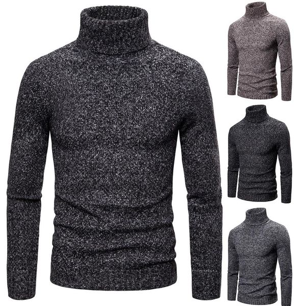 fashion men autumn winter turtle neck thick warm knitted sweater slim pullover, White;black
fashion men autumn winter turtle neck thick warm knitted sweater slim pullover, White;black