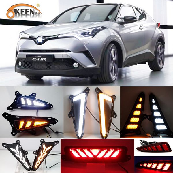 1set led drl for c-hr chr 2016 2017 2018 2019 daytime running light rear tail bumper fog lamp brake light warning
1set led drl for c-hr chr 2016 2017 2018 2019 daytime running light rear tail bumper fog lamp brake light warning
