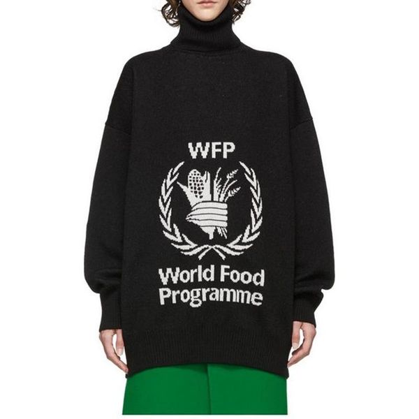 19fw blcg world food programme sweater high collar knitted sweatshirt street pullover autumn winter warm sweater hoodies hfymmy037, White;black
19fw blcg world food programme sweater high collar knitted sweatshirt street pullover autumn winter warm sweater hoodies hfymmy037, White;black